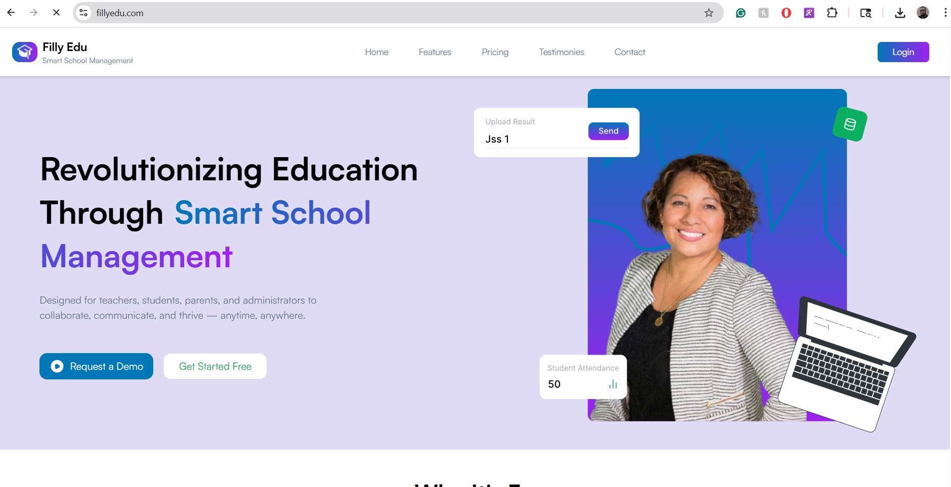 Filly Edu School Management Software